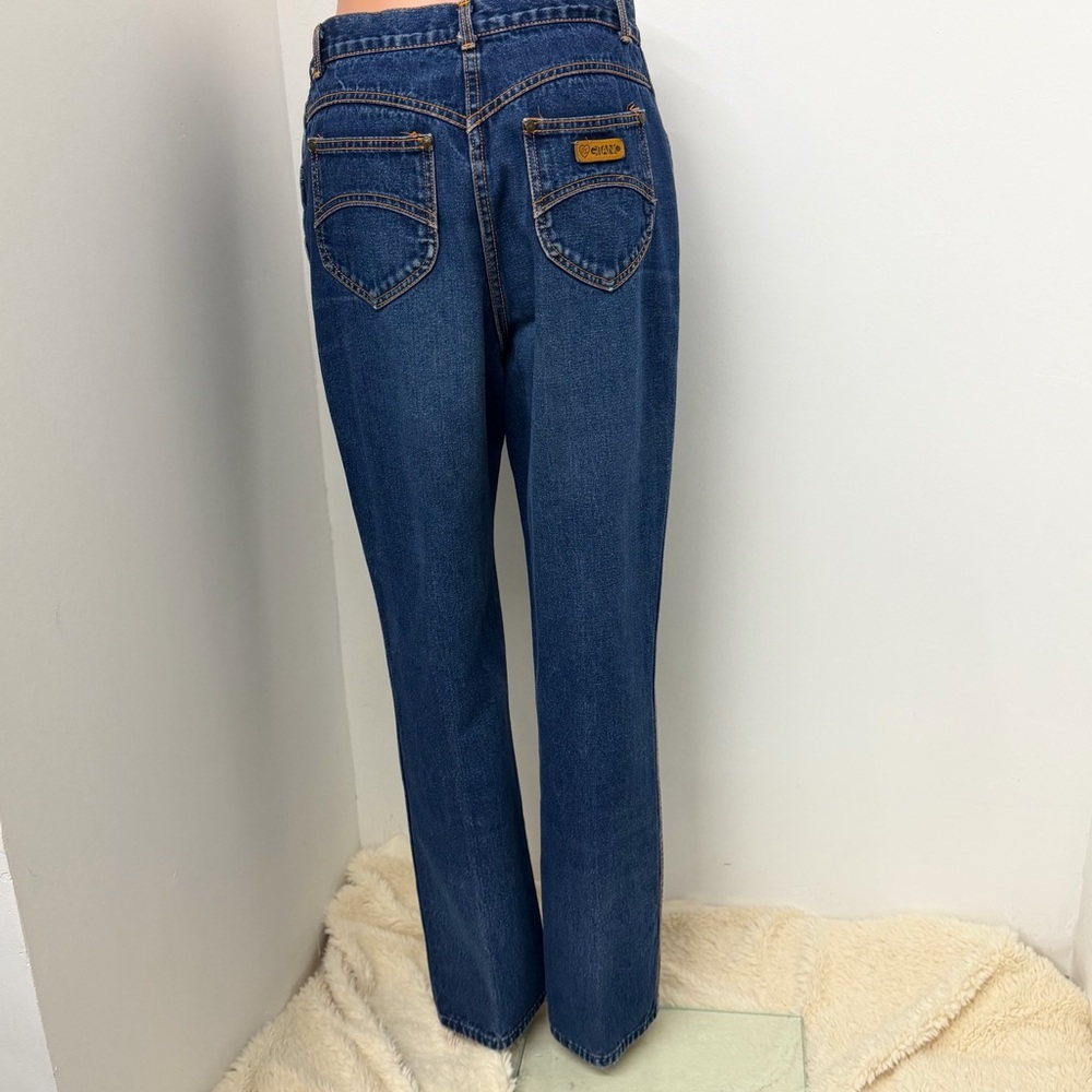 Vintage Gitano 1980s Proportionally Sized Medium Wash Denim Jeans Womans Size 13 - Picture 8 of 14